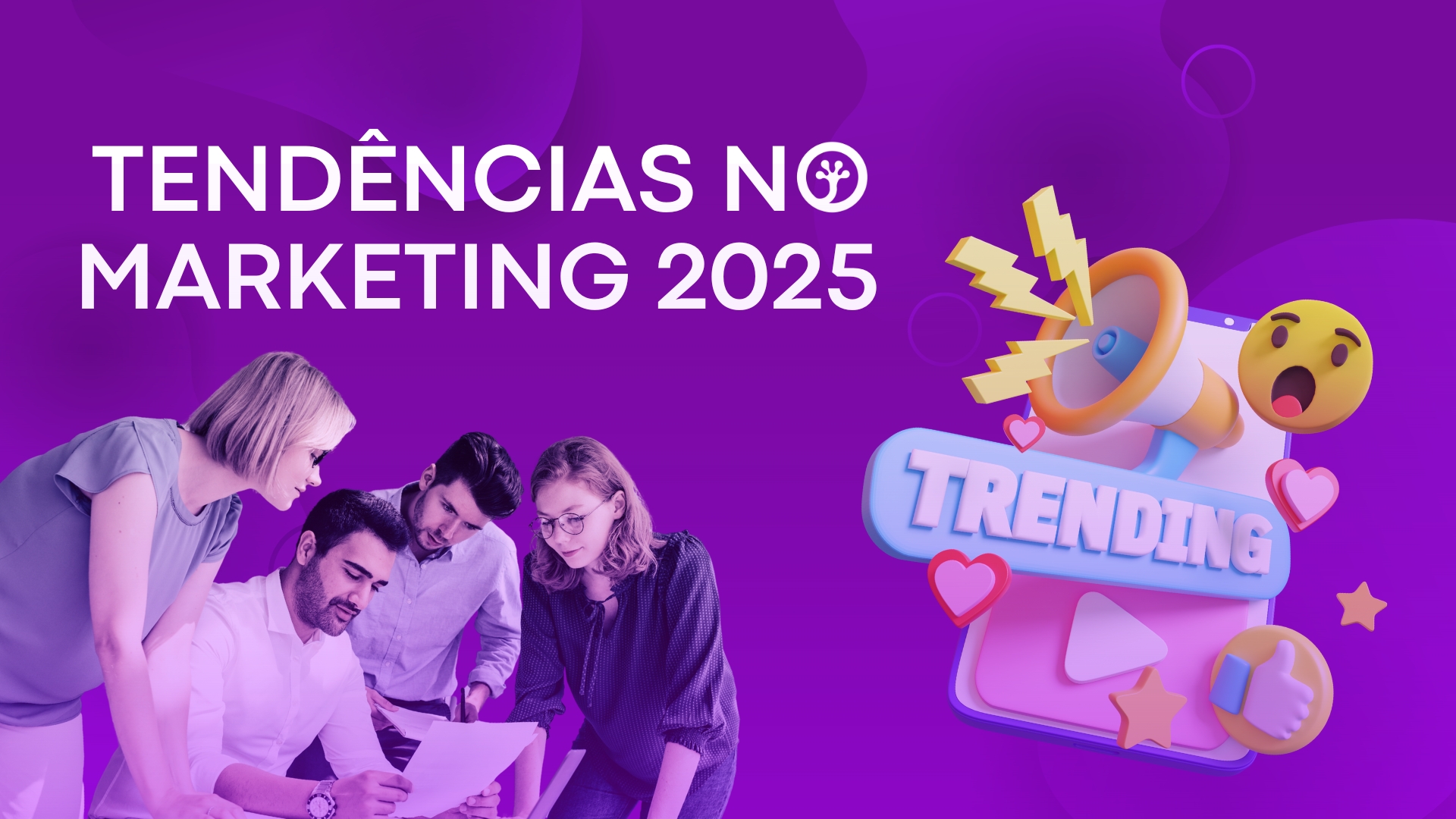 Capa do post Tendências no marketing em 2025.